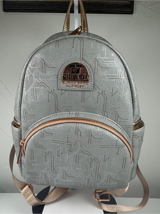 Loungefly Handbags - Loungefly Disney Star Wars Droid Backpack with Rose Gold Accents